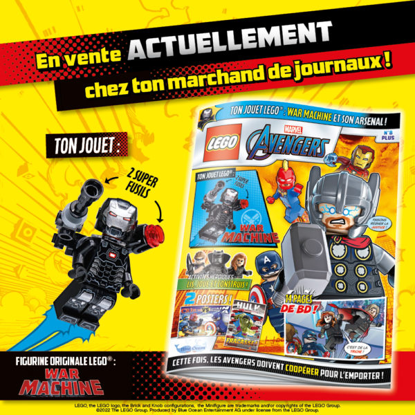 En Kiosque Le Num Ro De Juin Du Magazine Officiel Lego Marvel